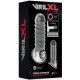 Manicotto per pene Viril XL V15 15,5 x 4 cm trasparente