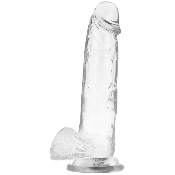 XRay Cock transparante dildo met testikels 17 x 4.5cm