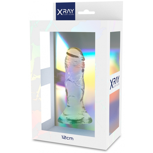 XRay Cock transparante dildo 10 x 2.6cm