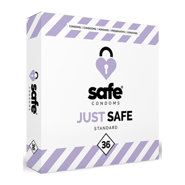JUST SAFE Latex Condooms x36