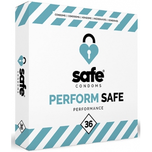 Safe Condoms PERFORM SAFE Retardant Condoms x36