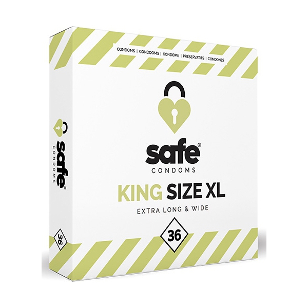 Condooms King Size XL SAFE x36