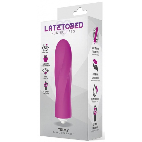 Trimy Clitoral Stimulator 10 x 2.5cm Pink