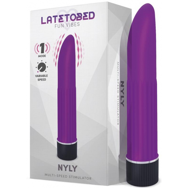 Stimolatore clitorideo Nyly 13 x 2,5 cm viola