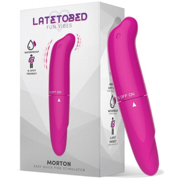 Stimulateur de clitoris Morton 13 x 2.5cm Rose