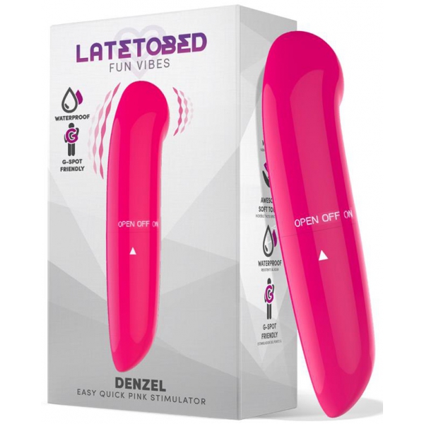 Denzel Clitoris Stimulator 13 x 2.8cm Roze