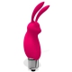 Stimolatore clitorideo Rabbit Hopye 10 x 3 cm rosa