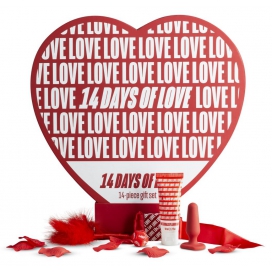LoveBoxxx Coffret Coeur 14 Jours - 14 Accessoires