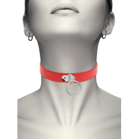Coquette Halskette mit rotem Ring