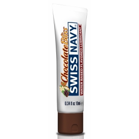 Swiss Navy Vaina de lubricante con sabor a chocolate 10ml