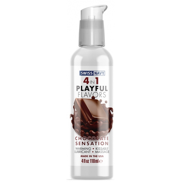 Lubrificante comestível de chocolate 118ml