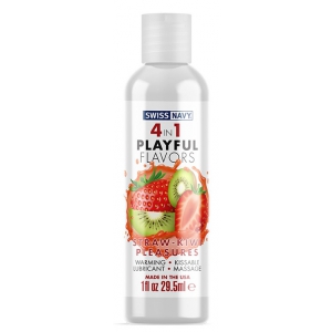 Swiss Navy Playful Lubricante comestible Playful Strawberry-Kiwi 30ml