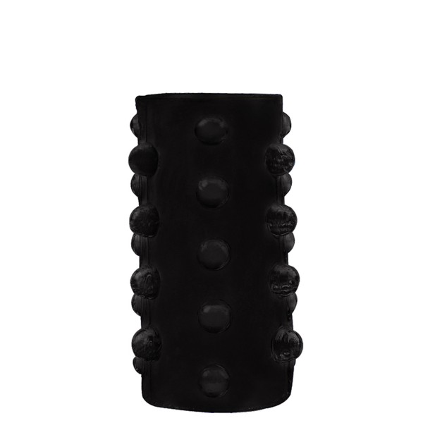 Texture Relief Penis Case Black (Preto)