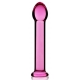 Glass dildo Romande Right 15 x 3.3cm Pink