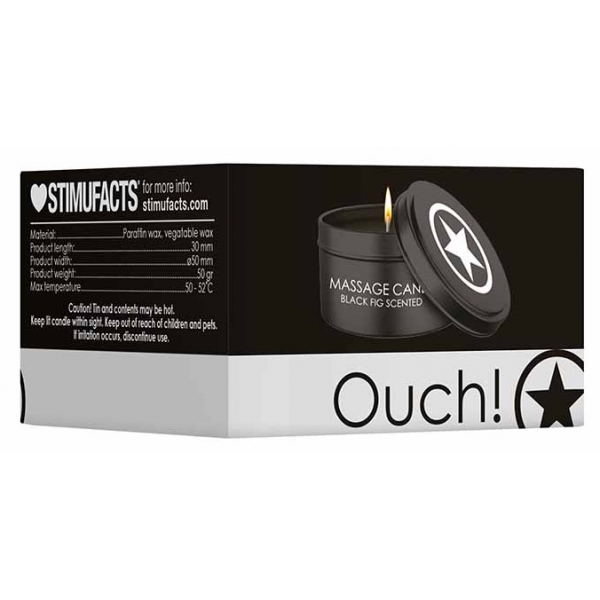 Bougie Candle Star Figue Noire 50g