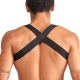 X-Back Elastic Harness Preto-Cinza