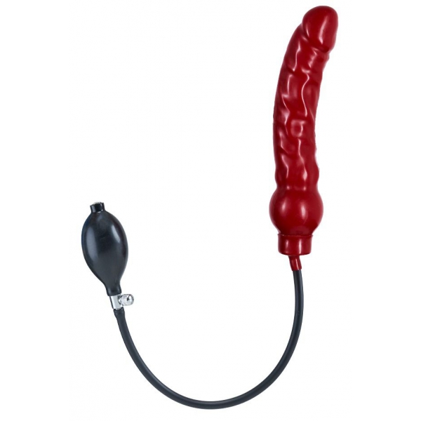 Inflatable Dildo XL Latex Red 20 x 4.5cm