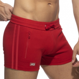 POCKETS SPORTS ZIP Shorts Red