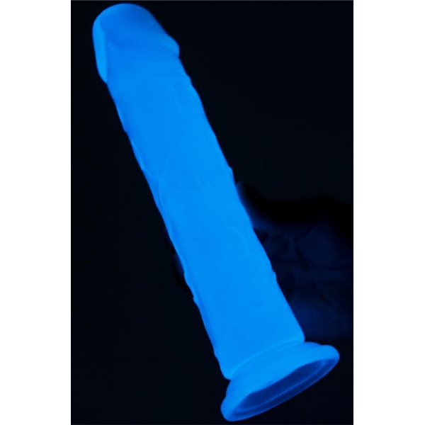 Dildo fosforescente lumino 19 x 4cm