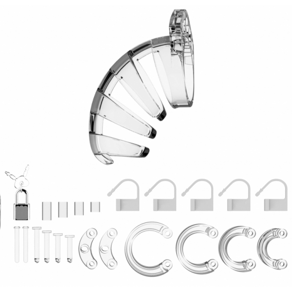 ManCage Keuschheitsgürtel Modell 02 9 x 3.5cm Transparent