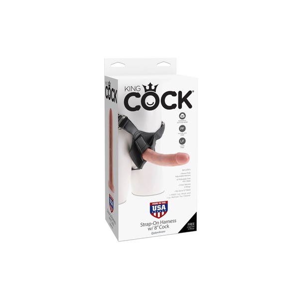 Dildo Belt Strap-On King Cock 20.3 x 4.6cm