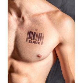 MrB Slaaf Ephemeral Tattoo 10 x 10cm