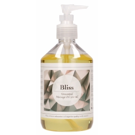 Olio da massaggio Bliss senza profumo 500ml