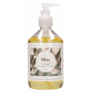 Pharmquests Bliss Massage Oil Fragrance Free 500ml