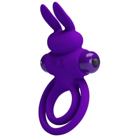 Vibrating Ring with Rabbit Bunny Ring 27mm