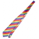 Corbata arco iris con elástico 35cm