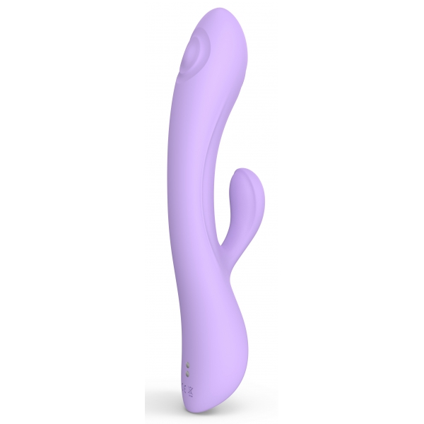 Vibro Rabbit Bunny & Clyde Love to Love 22cm Purple