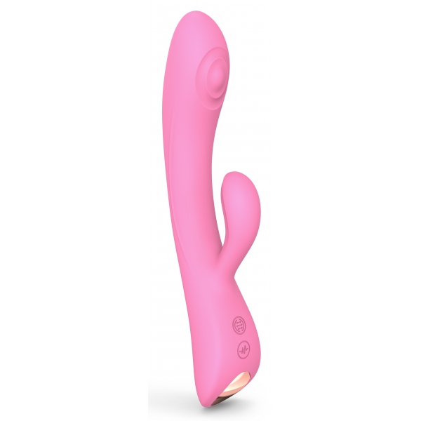 Vibro Rabbit Bunny & Clyde Love to Love 22cm Rosa