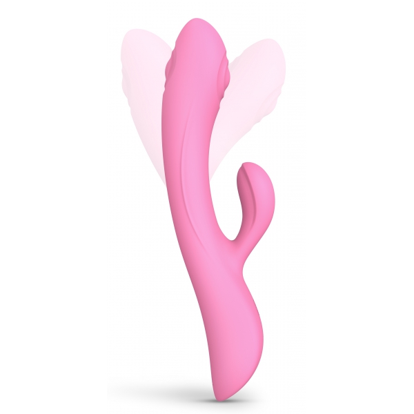 Vibro Konijn Bunny & Clyde Love to Love 22cm Roze