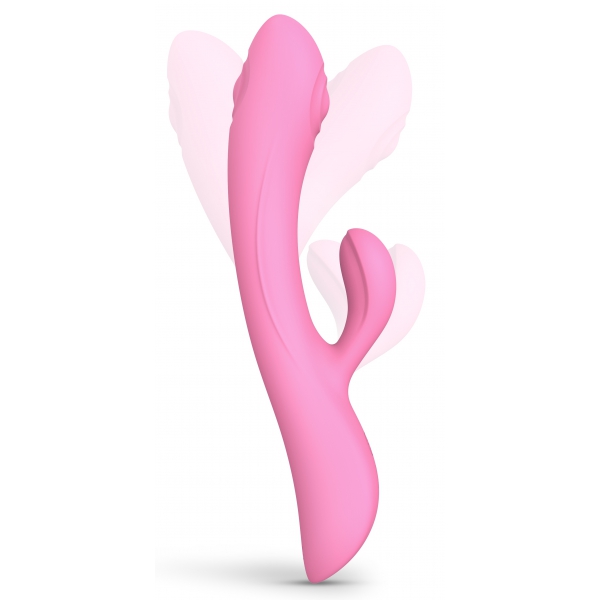 Vibro Konijn Bunny & Clyde Love to Love 22cm Roze