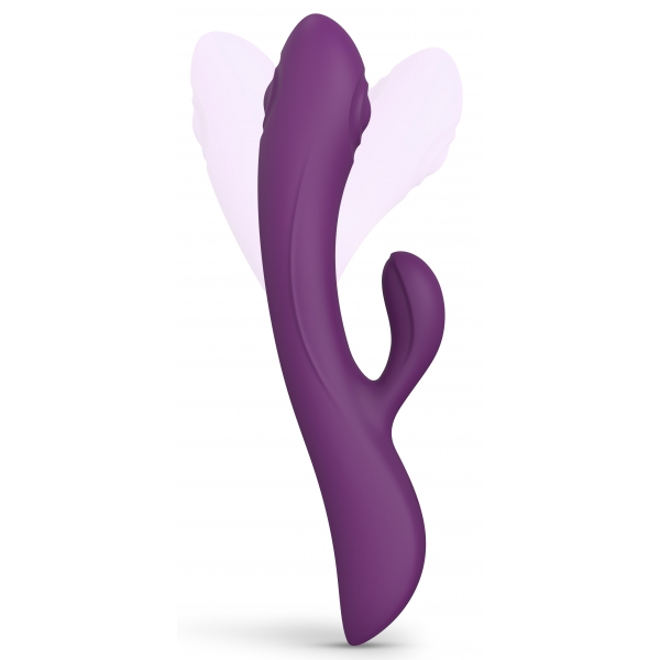 Vibro Rabbit Bunny & Clyde Love to Love 22cm Violett