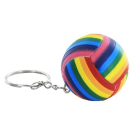 Arcobaleno palloncino portachiavi