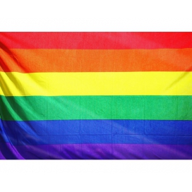 Bandera Arco Iris 60 x 90cm