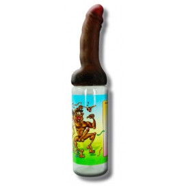Baby Bottle with Brown Penis 750ml