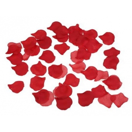 Pétalos de flores falsas x100 Rojo