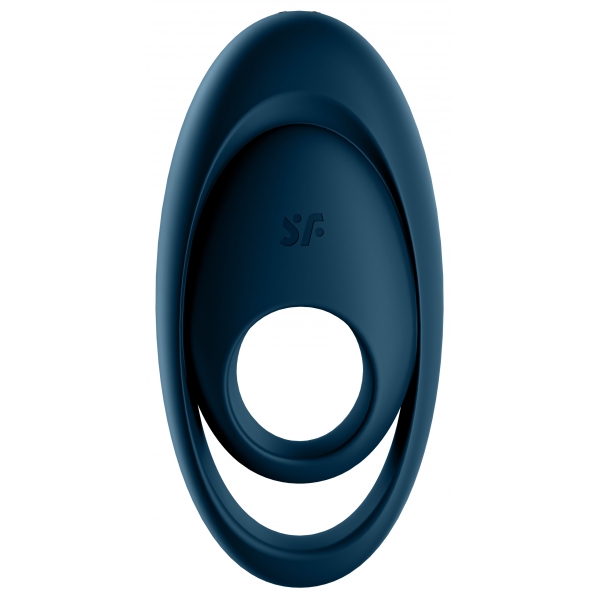 Satisfyer Glorious Duo Navy cockring vibrante