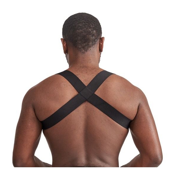 Imbracatura elastica X-Back nero-giallo