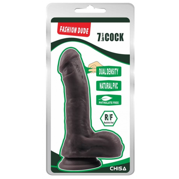 Dildo realistico Fashion Dude 15 x 4 cm marrone