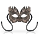 OHMAMA Koninklijk Venetiaans Bronzen Masker
