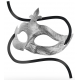 OHMAMA Fleur de Lys Silver Mask