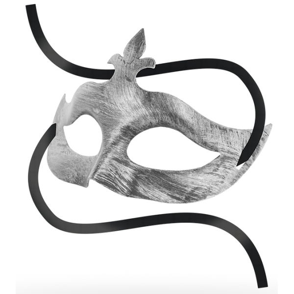 OHMAMA Fleur de Lys Silver Mask