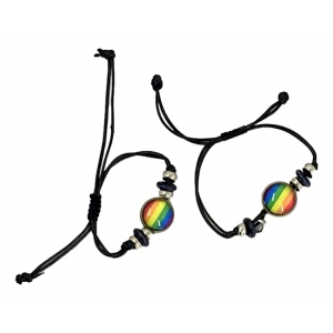 Pride Items Bracelet CIRCLE Rainbow