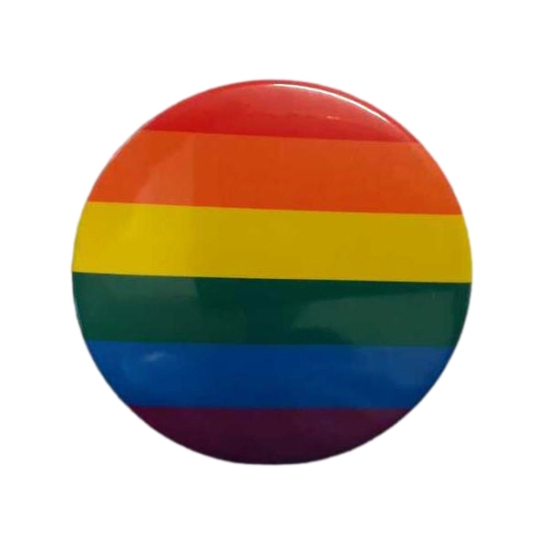 Badge métal Rainbow