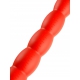 Dildo a verme lungo N°6 - 60 x 6cm Rosso