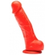 Silicone Dildo Stretch N°1 - 14 x 3.7cm Red