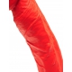 Consolador de silicona Stretch N°2 - 17 x 4,3cm Rojo